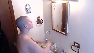 best of Voyeur fresh head shave shower