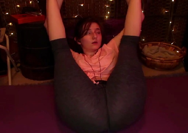 Aftynrose asmr yoga stretching pics