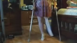 Amputee broken crutch preview