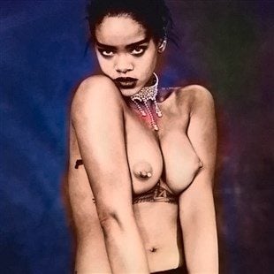 best of Rihanna naked exposing celeb caribbean