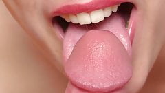 Peanut reccomend closeup blowjob swallow