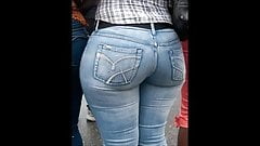 best of Tight in big jeans butts