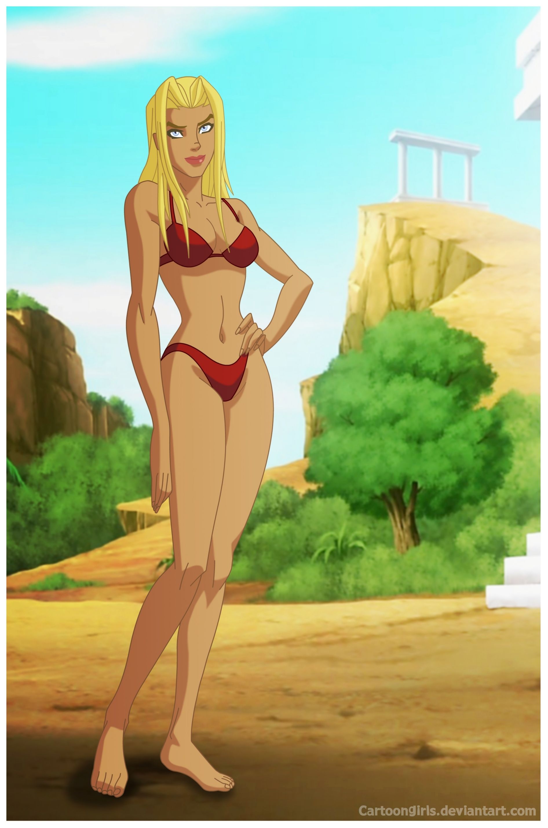 Mustang recommendet bikinis sexy animated supergirl in