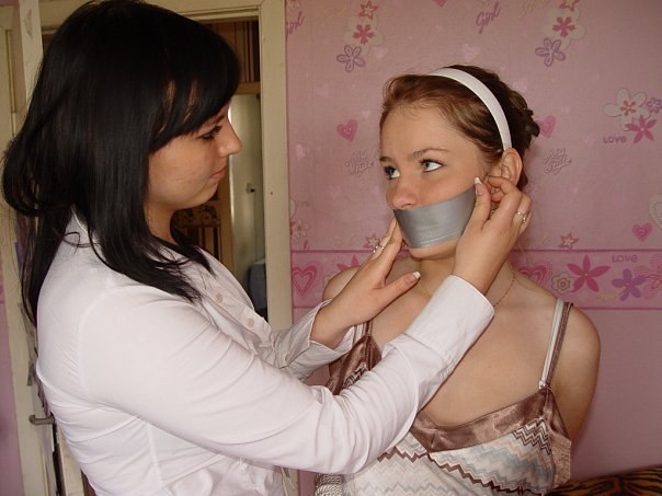 best of Tied tape gagged girls