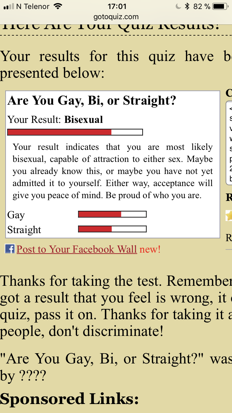 Dogwatch reccomend gay lesbian bisexual quiz