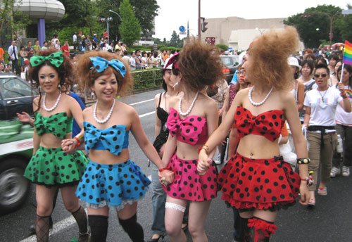 Tokyo lesbian gay parade 2005