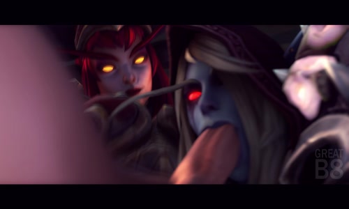Peppermint reccomend sylvanas from world warcraft parody