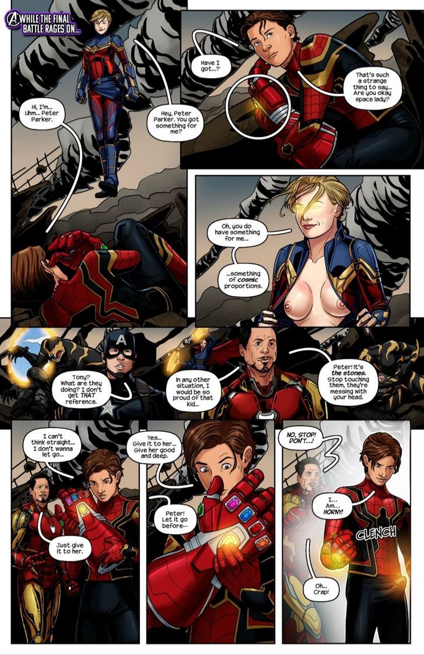Fucked comic book avengers endgame