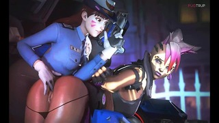 Shield reccomend overwatch and mercy getting dildomachined