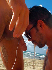Gay sex beach