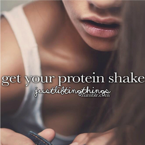 Going make your protein shake