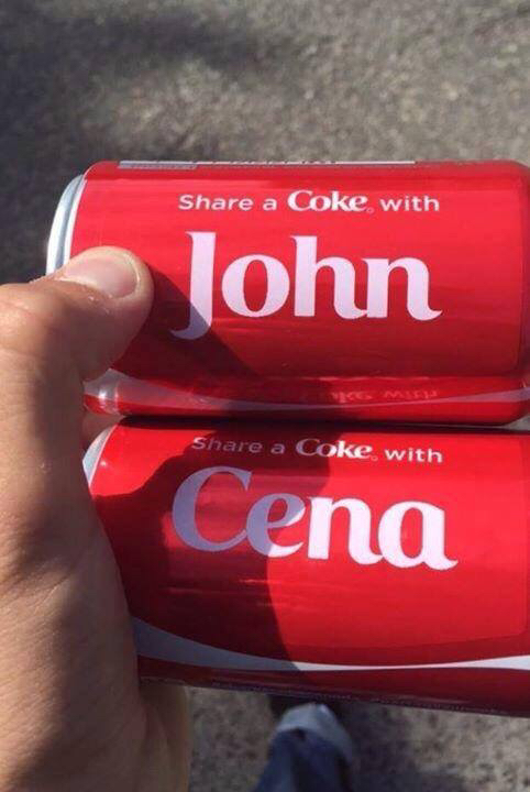 John cena coca cola
