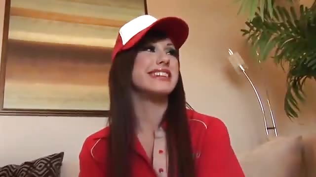 best of Pizza delivery girl real