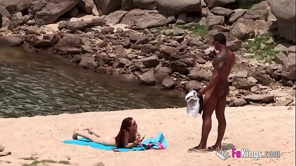 best of Beach penis on slave small ass blowjob